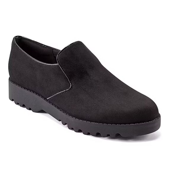 Easy Spirit Halsey Black Closed Toe Slip-On Casual Loafers Women's Size 7.5 NIB - Picture 13 of 14